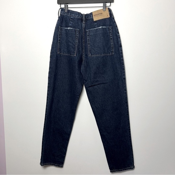 FP One Teaspoon High Waisted Smiths Tailored Jeans Dark Wash Blue NEW Trending - Picture 9 of 13